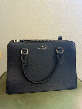 Kate Spade New York Mulberry Street Lise satchel in black